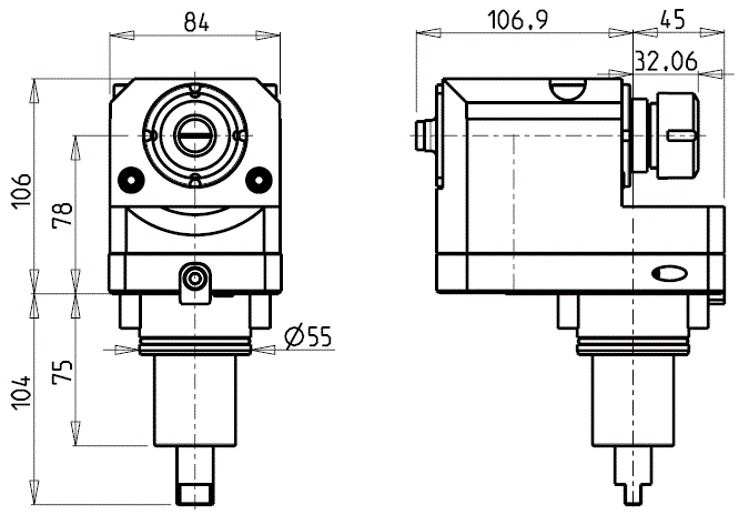 DOOSAN - BMT55 - Poháňaný držiak axiálny posunutý                                                                                                      
