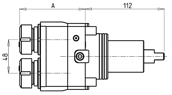 DOOSAN - BMT65 - Poháňaný držiak radiálny dvojitý
