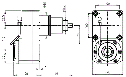 DOOSAN - BMT85 - Poháňaný držiak radiálny presadeny                                                                                               
